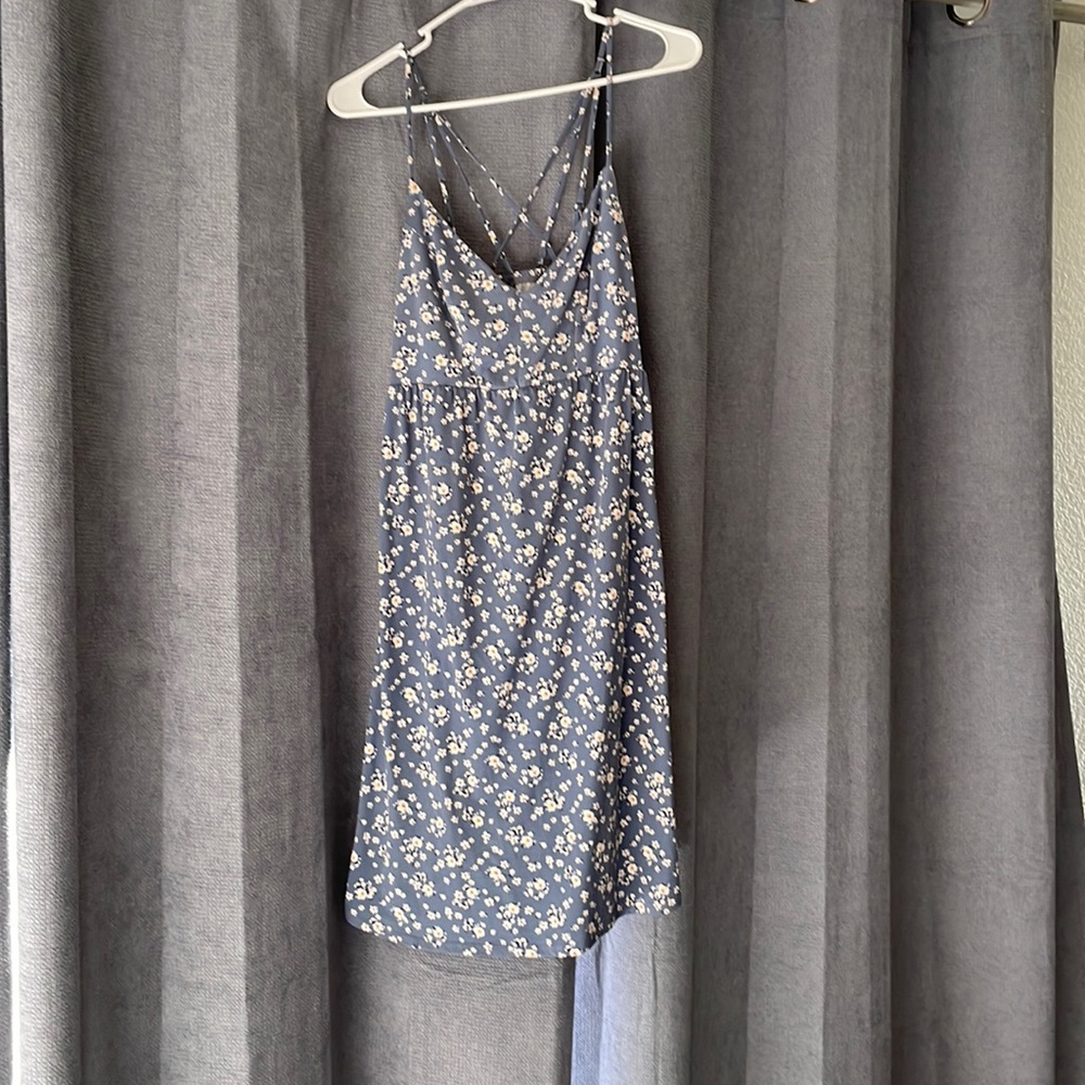 Cute maternity summer strappy dress